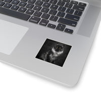 Black silver Maine Coon - Sticker