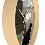 Edward Penfield Self–Portrait (1898) - Wall clock