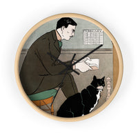 Edward Penfield Self–Portrait (1898) - Wall clock