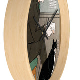 Edward Penfield Self–Portrait (1898) - Wall clock