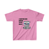 I sometimes need someone to help meowt! - Kids T-Shirt