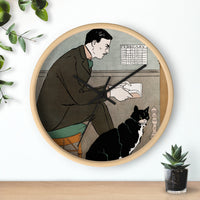 Edward Penfield Self–Portrait (1898) - Wall clock