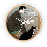 Edward Penfield Self–Portrait (1898) - Wall clock