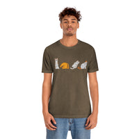 Un Deux Trois Cat - Unisex T-Shirt