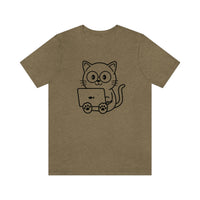 Nerd Cat - Unisex T-Shirt