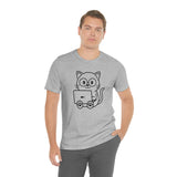 Nerd Cat - Unisex T-Shirt