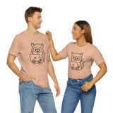 Nerd Cat - Unisex T-Shirt