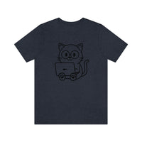 Nerd Cat - Unisex T-Shirt