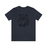 Nerd Cat - Unisex T-Shirt