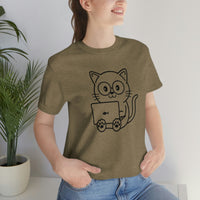 Nerd Cat - Unisex T-Shirt