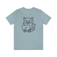 Nerd Cat - Unisex T-Shirt