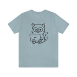 Nerd Cat - Unisex T-Shirt