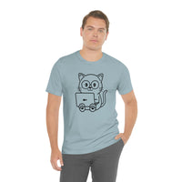 Nerd Cat - Unisex T-Shirt