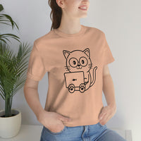 Nerd Cat - Unisex T-Shirt