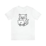 Nerd Cat - Unisex T-Shirt