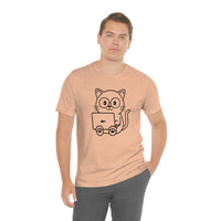 Nerd Cat - Unisex T-Shirt