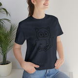 Nerd Cat - Unisex T-Shirt